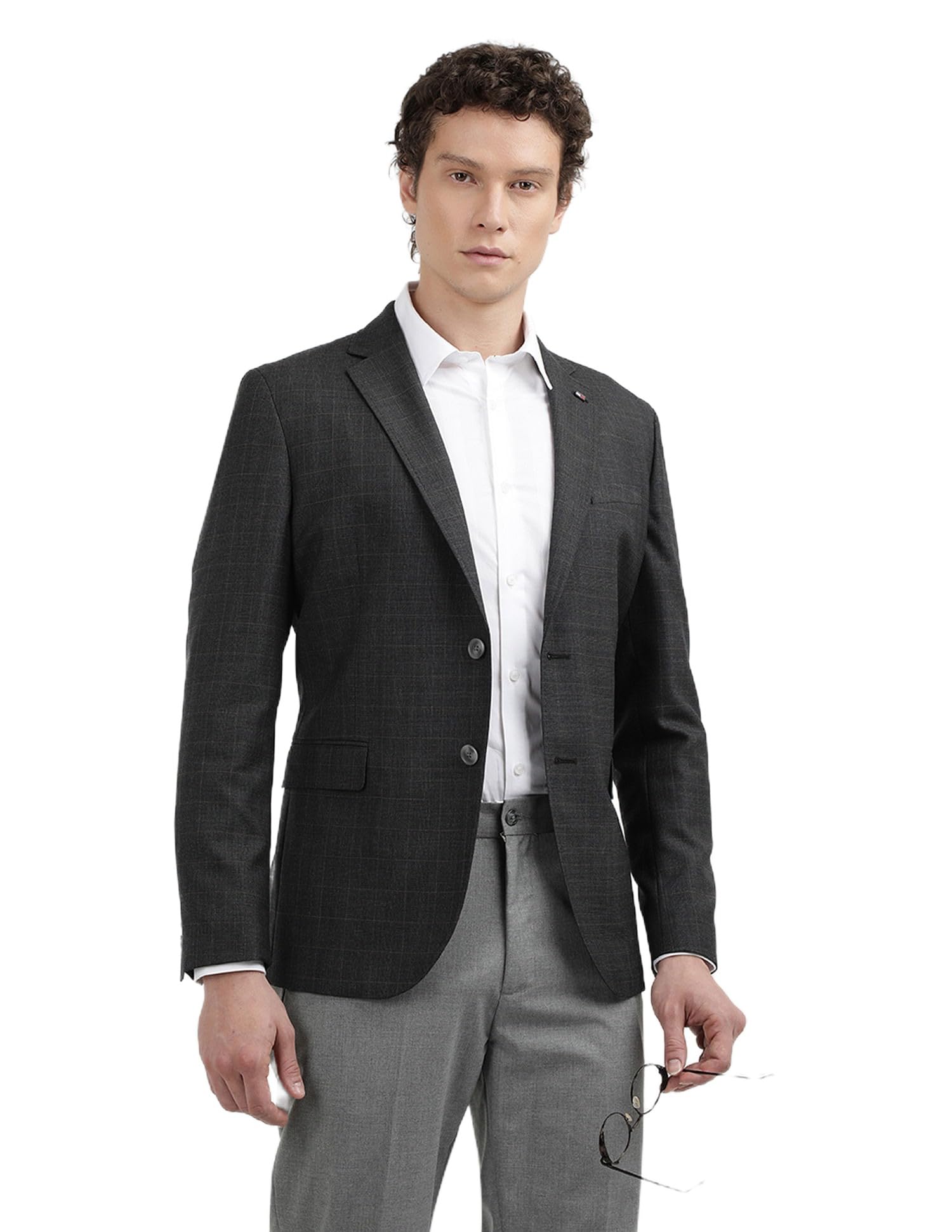 Mens Black Color Blazer Regular