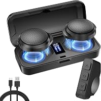 OBEST Bluetooth 5.3 Motoros Sisak Headset Vezetékmentes Fülhallgató Töltődobozzal 1