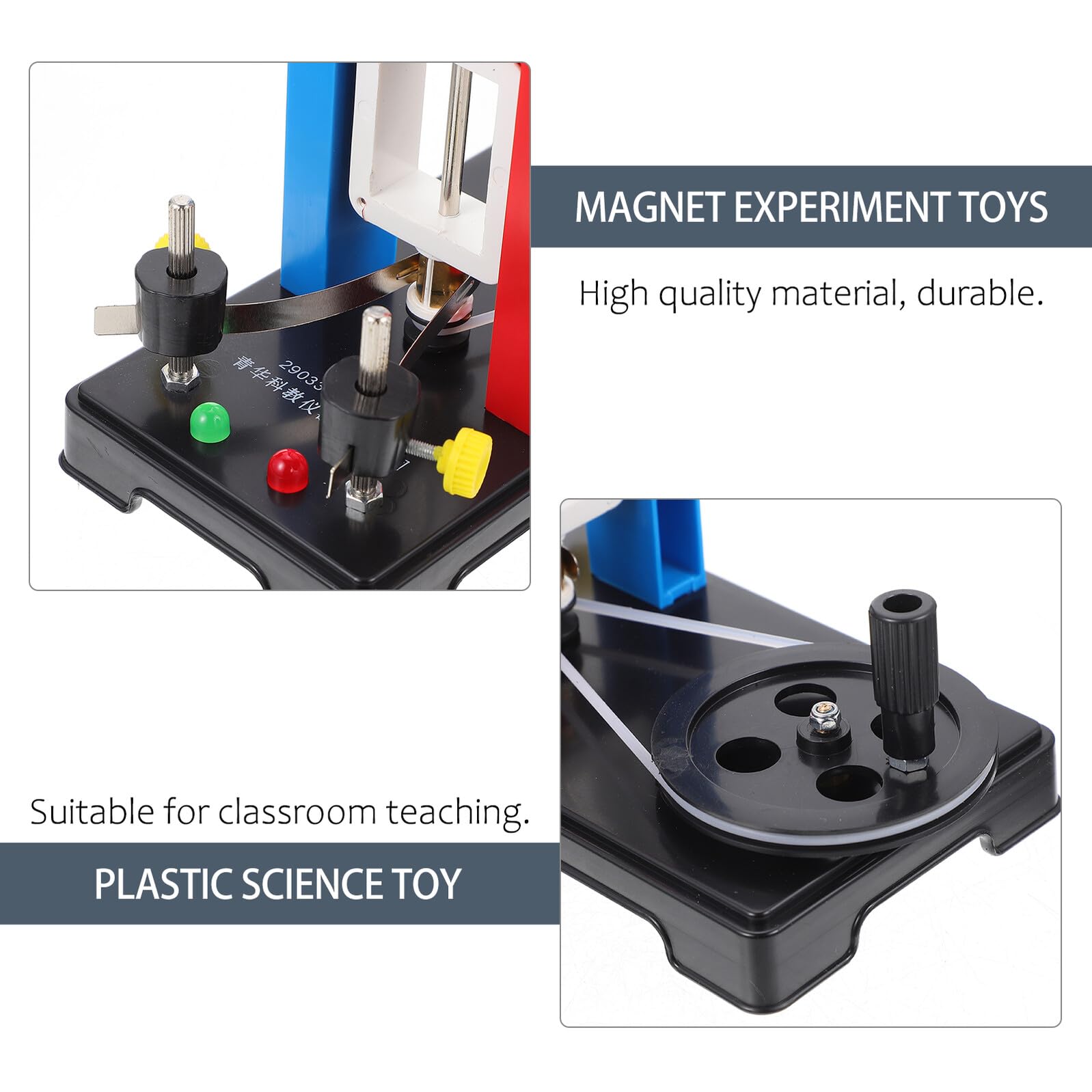 Modelo de Generador Manual de Plástico para Experimento de Circuito