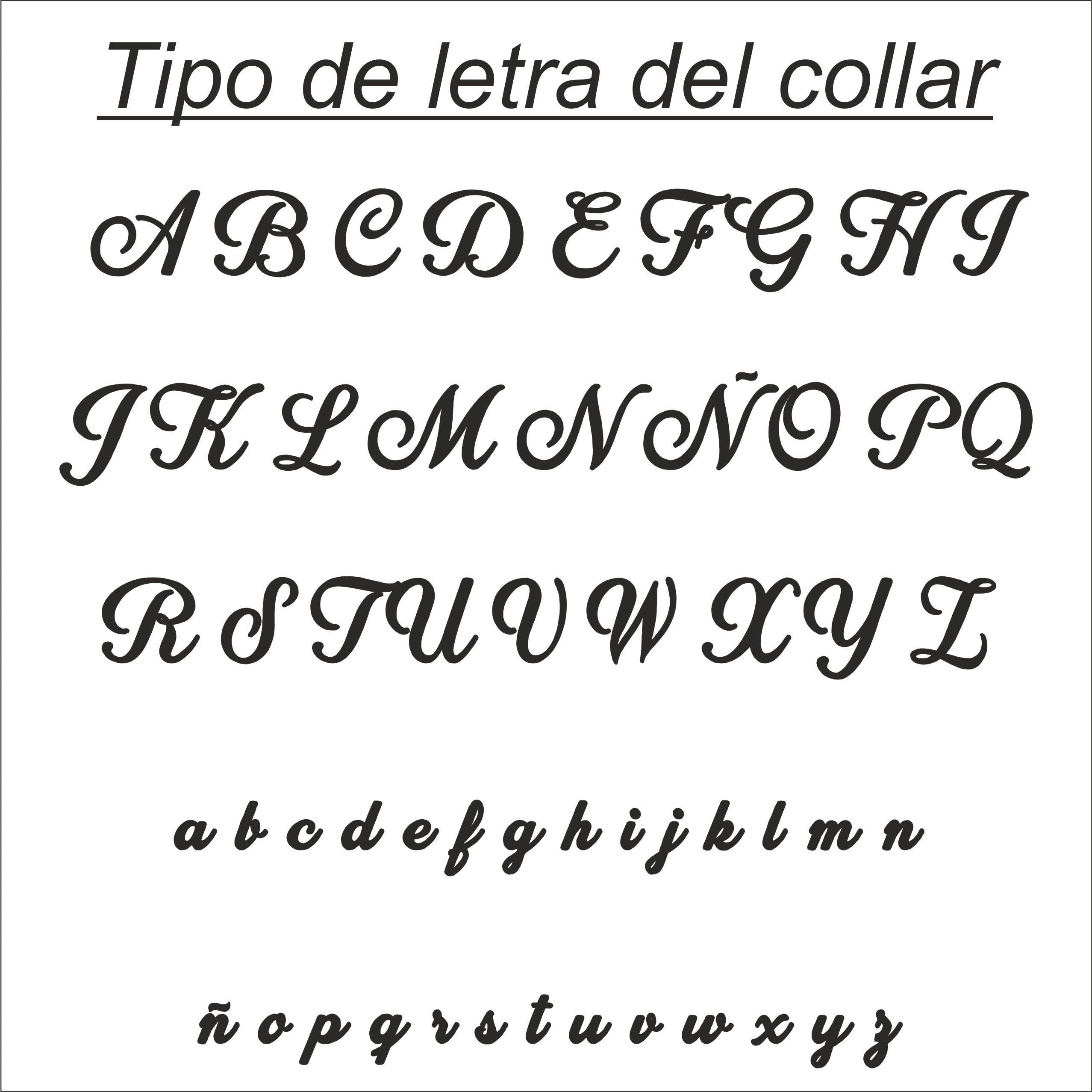 Collar inicial en plata de ley 925 | Letras del abecedario personalizadas | Colgante con inicial 20 mm | Joyería regalo mujer elegante. Día de la Madre. Modelo Letra Peq