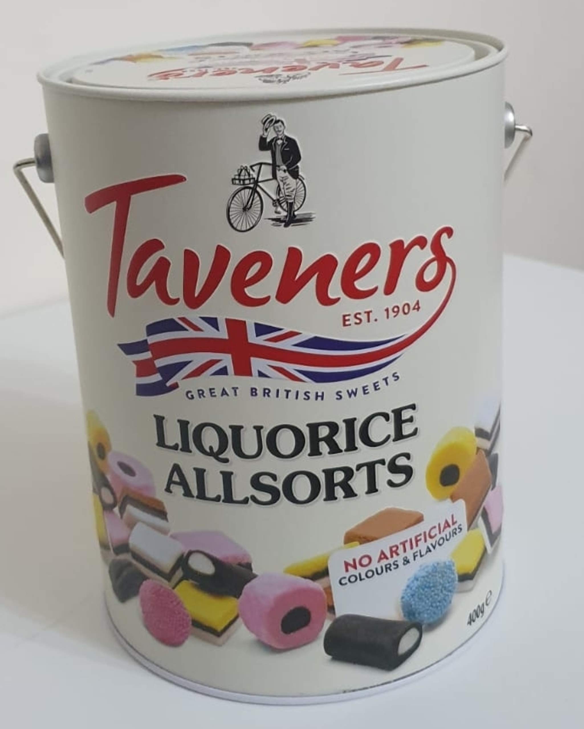 Liquorice Allsorts Taveners Tin 400g