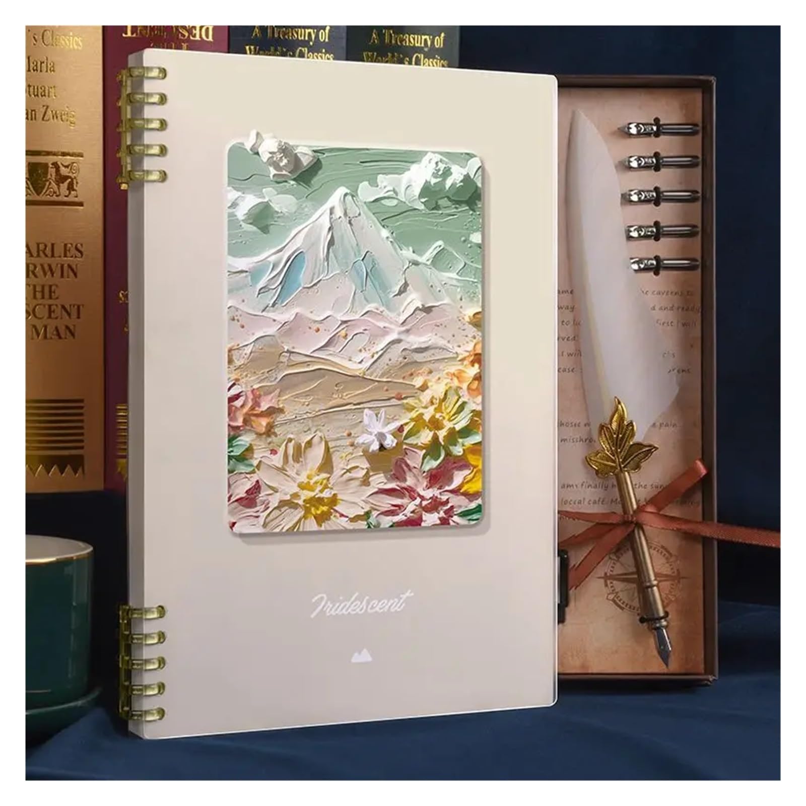 Libro de hojas sueltas, cuaderno desmontable, volumen, papel de hojas sueltas, papelería, suministros de oficina(A,A4)