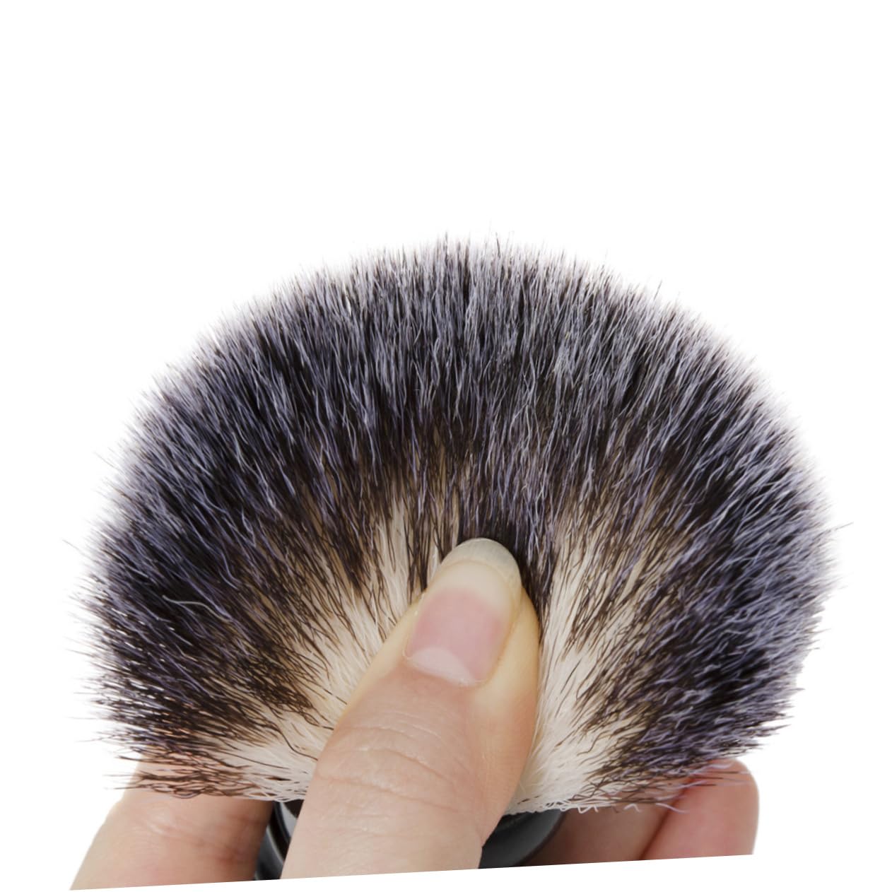 Gogogmee 2 Pcs Razor Brush Smooth Handle Portable Beard Brush for Men Styling Tool for Hair Care