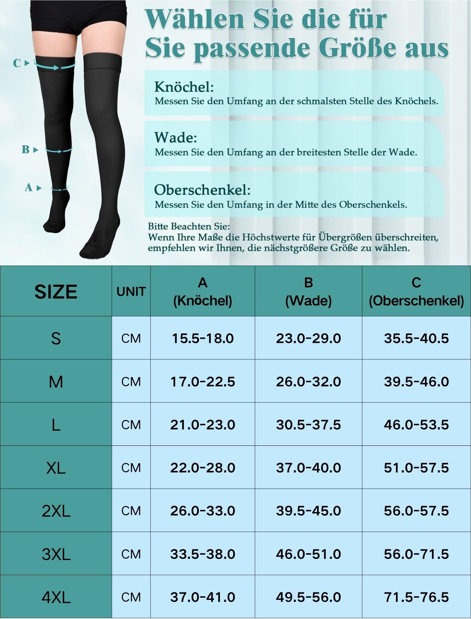 Medyczne pończochy uciskowe klasa 1 15-20 mmHg 2 pary
