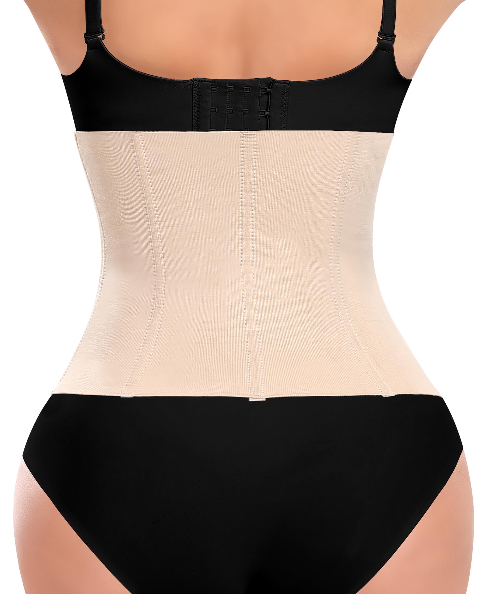 YARRCO Fascia Riduttore Donna Addome Modellatrice Corsetto Riduttore Dimagrante Waist Trainer Vita Fascia Postpartum Cintura Fascia Colombiana Corsetto