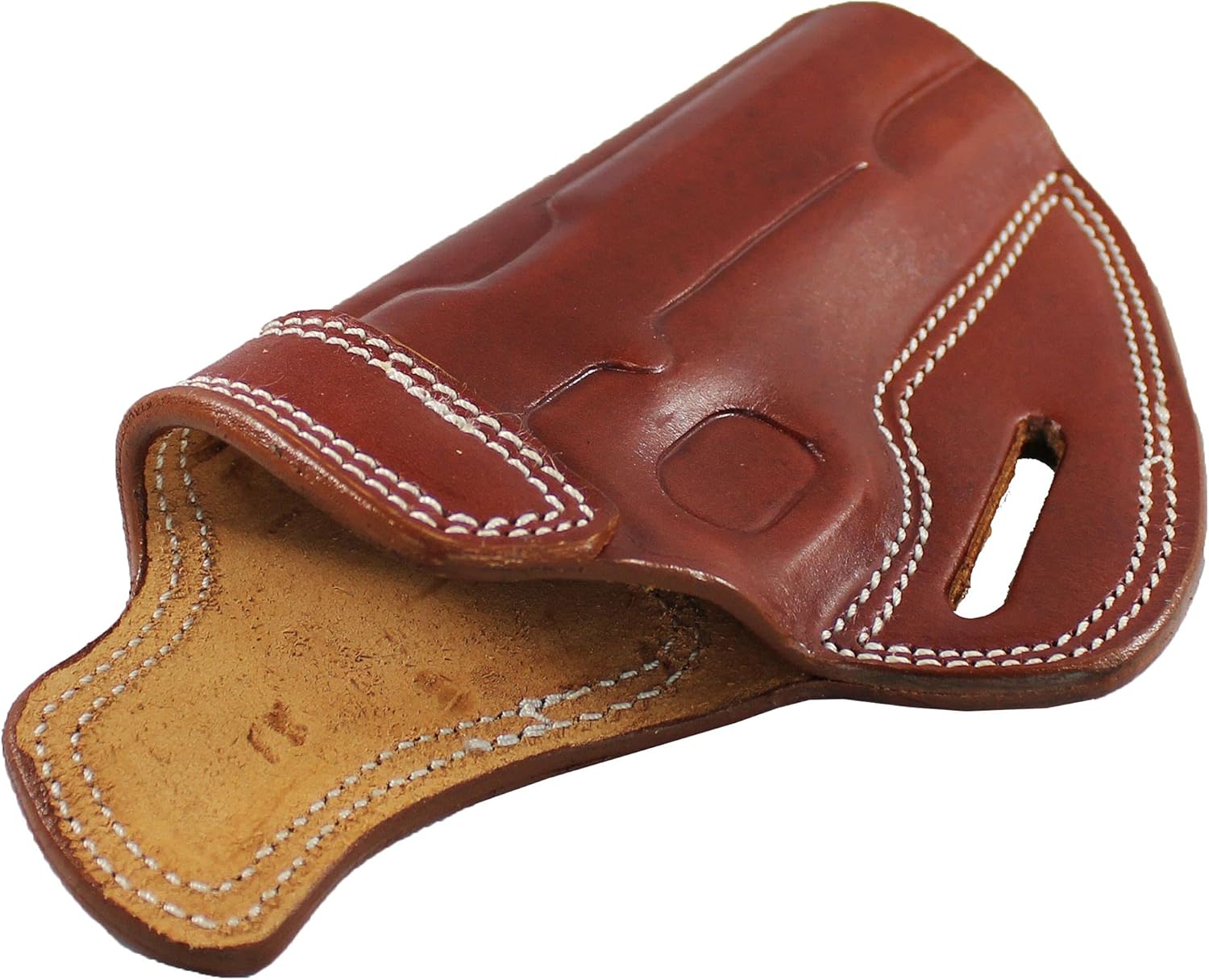 YT HOBBY Premium Leather Handmade OWB Carry Fast Draw Gun Holster