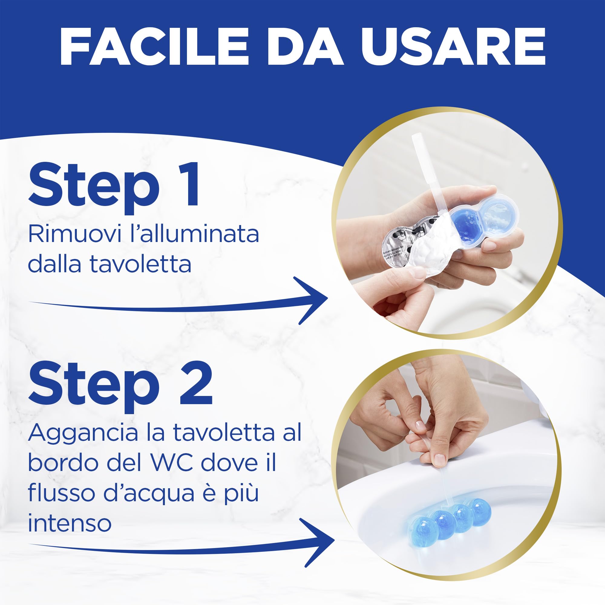 Bref Brilliant WC Forza Artica, 11 pezzi