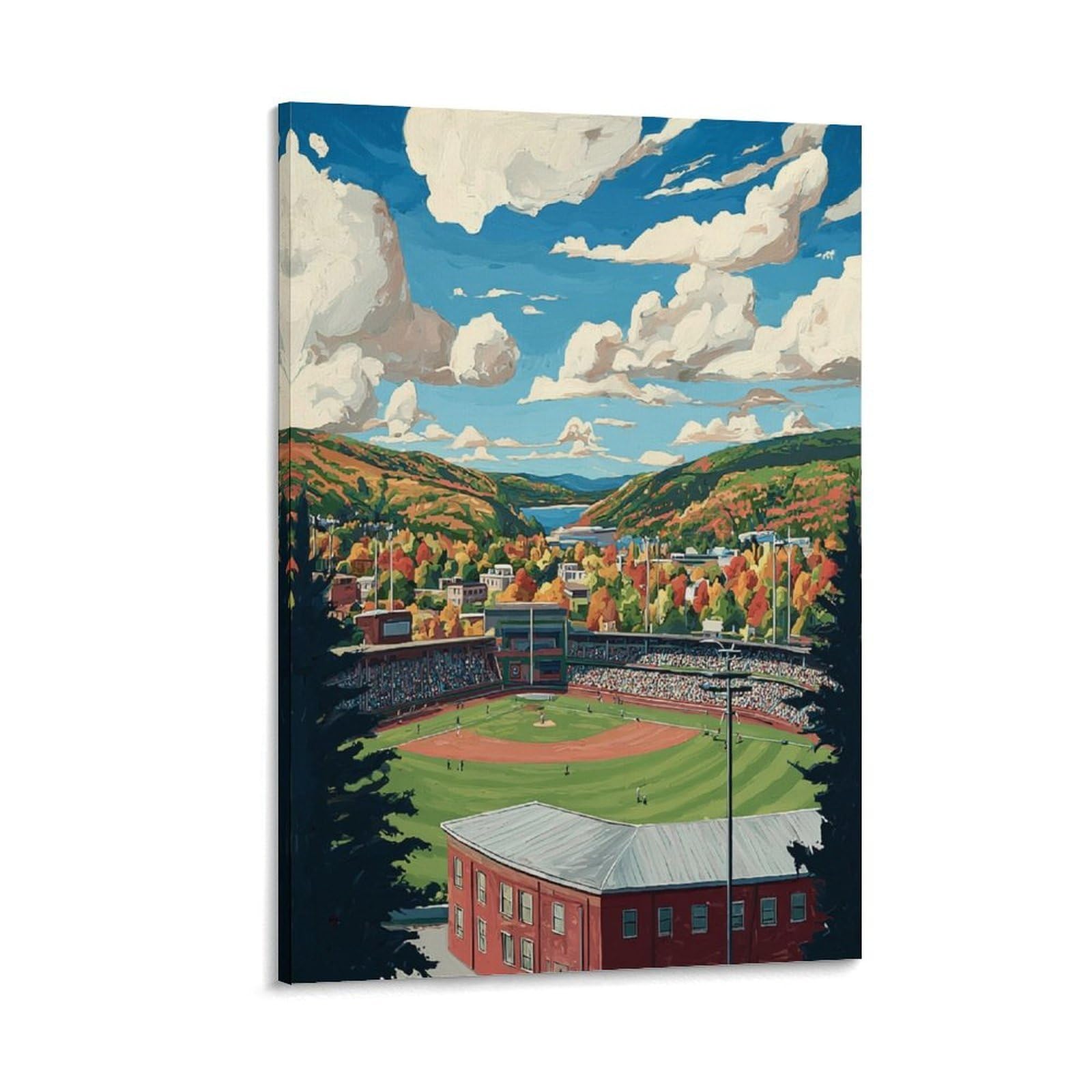 ZBBGGOZ Cooperstown Poster 24x36inch(60x90cm) Canvas Wall Posters And Art Picture Print Modern Family Bedroom Decor