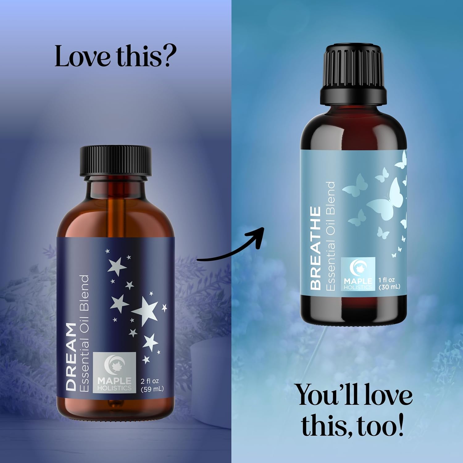 Sleep Essential Oil Blend for Diffuser - Dream Essential Oils for Diffusers Aromatherapy and Relaxation with Clary Sage Ylang-Ylang Roman Chamomile and Lavender for Sleep Time Support (2 Fl Oz) - Image 6