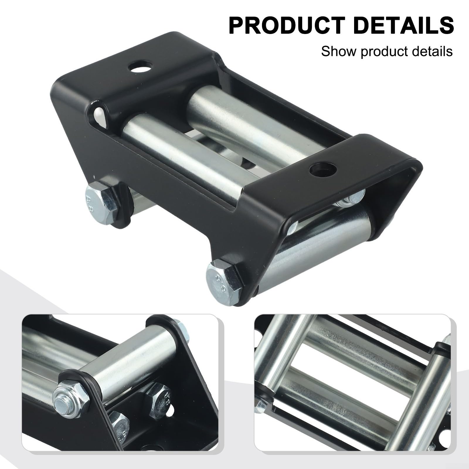 Guide-câble pour treuil à 4 voies avec capacité de 907,2 kg et acier ultra haute résistance (2 041,2 kg)