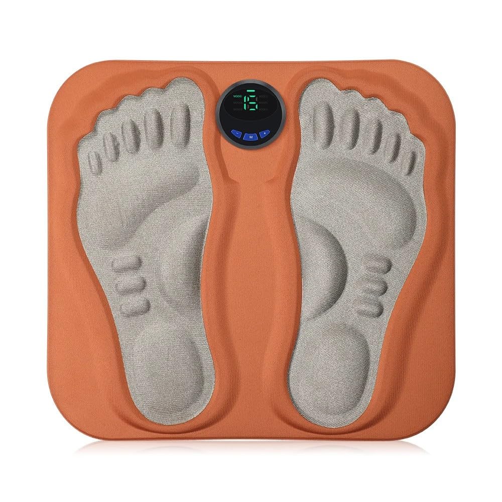 Masajeador Pies, Estimulador Circulación con Control Remoto, Almohadilla Reflexología 3D Y USB para Deportistas Personas Mayores Madres Oficina Sueño Recuperación Y Bienestar Diario A