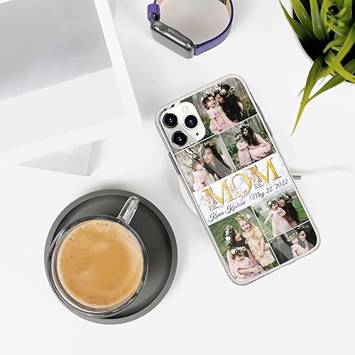 Miniatura 5 de Teléfono con fotos personalizadas, con imagen personalizada, funda de texto compatible con iPhone 15, 14, 13, 12, 11, X, XS, XR, 8, 7, 6s, Mini Pro