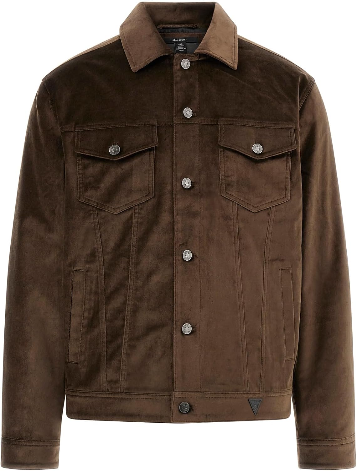 GUESS Men's Luxe Velveteen Dean Jacket