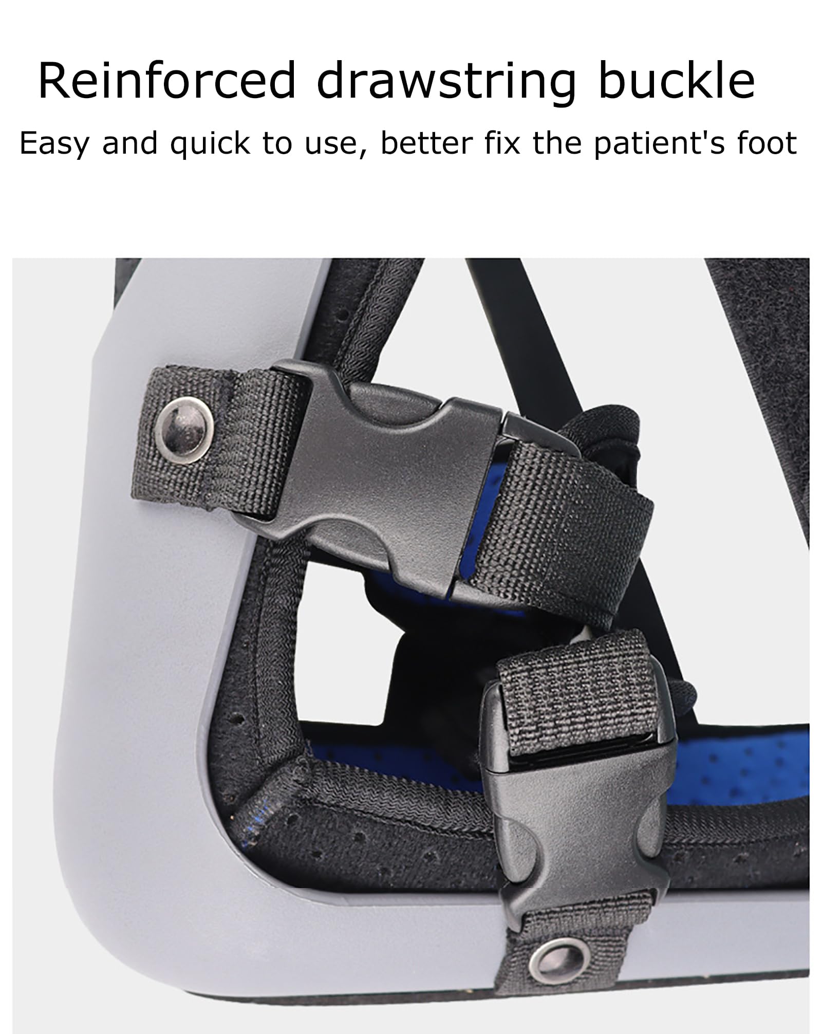 Férula Nocturna para Fascitis Plantar, Inmovilizador Ortopédico Ajustable para Dormir, Férula para Pie Caído para Fascitis Plantar, Tendinitis De Aquiles, Espolón Calcáneo