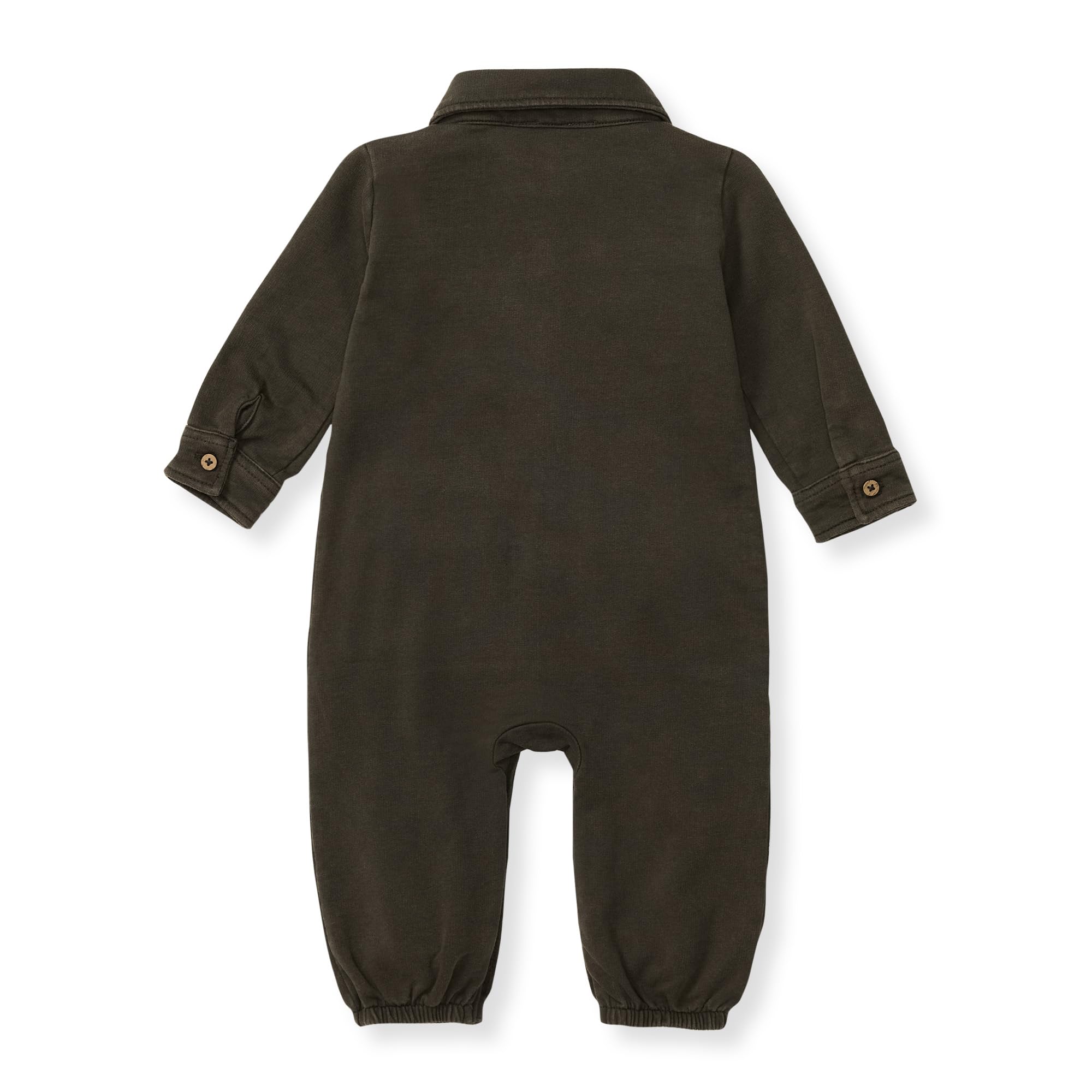 Burt's Bees Baby Jumpsuit, 100% Organic Cotton One-piece Romper Short Or Long Sleeve Shortall Coverall Set per neonati e bambini Bimbo 0-24