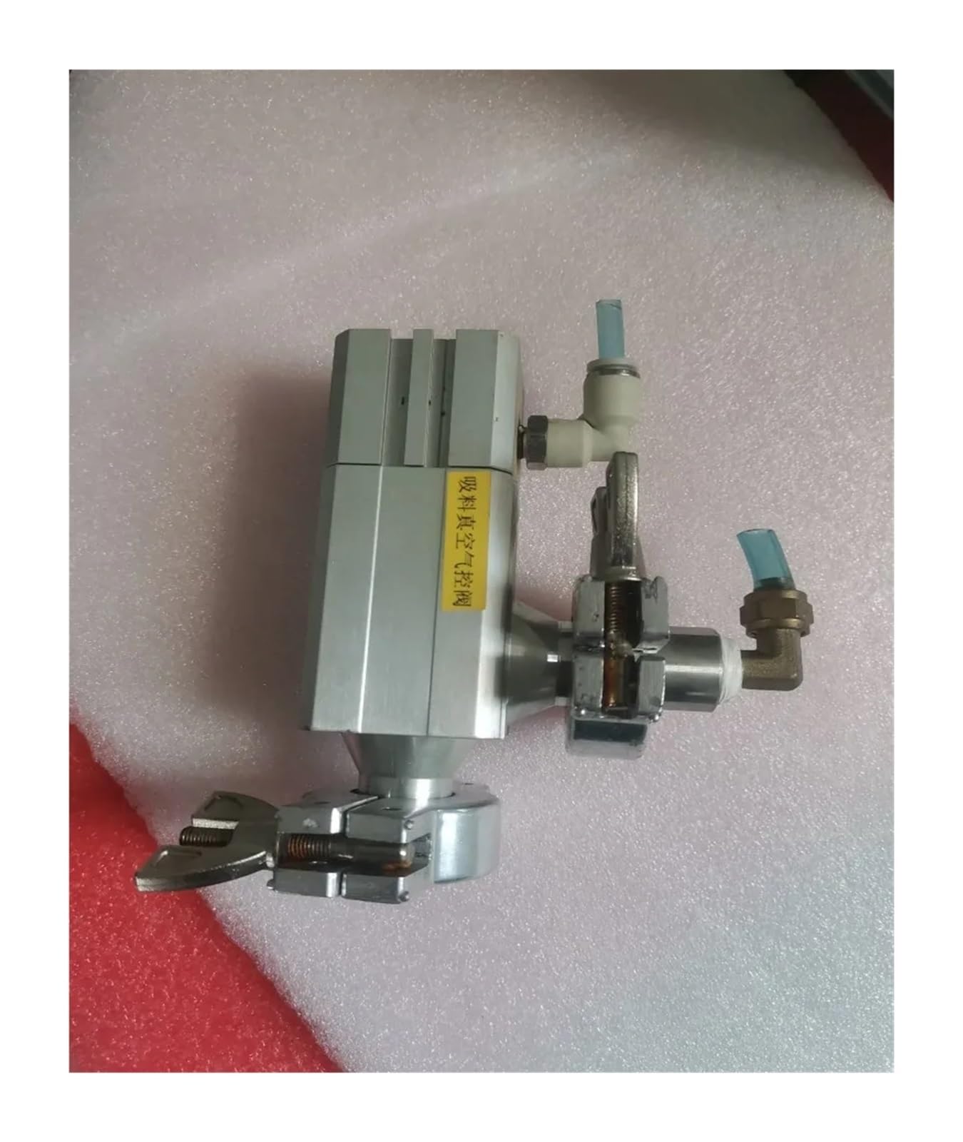 Válvula de Mariposa neumática electromagnética vacío Manual(KF16)
