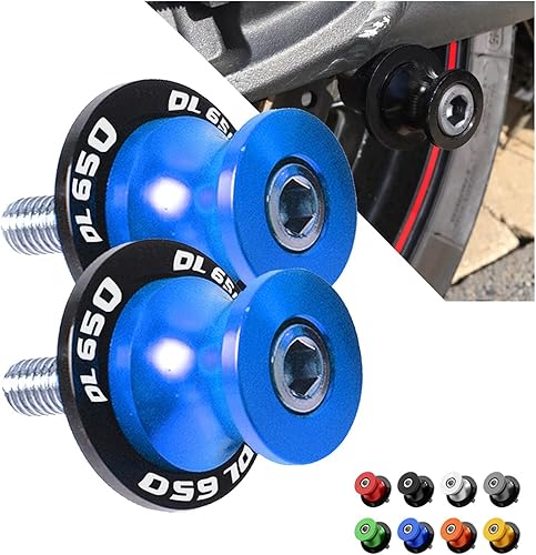 Miniatura 2 de Carretes deslizantes CNC para motocicleta, de 0.315 in, brazo oscilante para Suzuki DL650 V-Strom 2004-2013 deslizadores de marco anticaídas (color