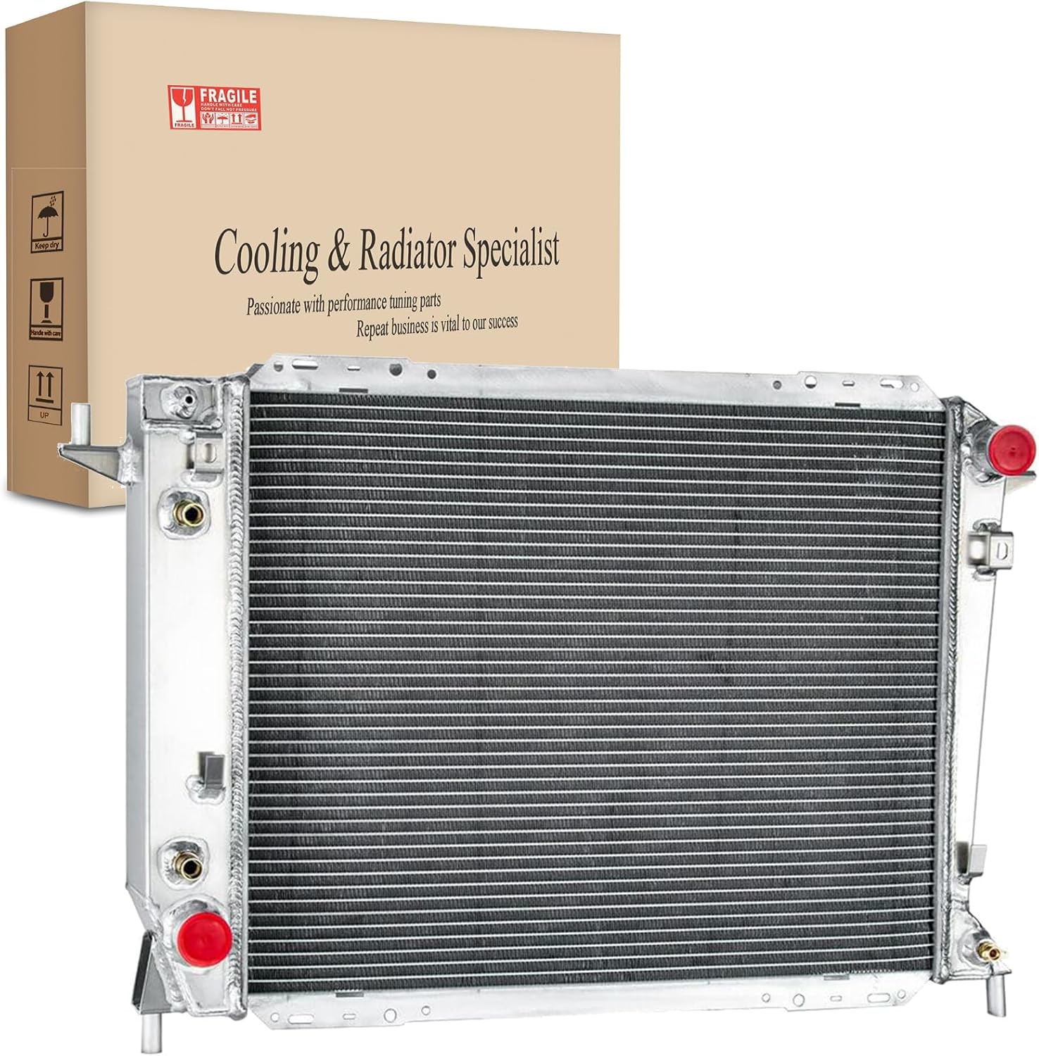 Amazon.com: EGINCOOLER 4 Row Core Aluminum Radiator for 1994 1995 1996 ...