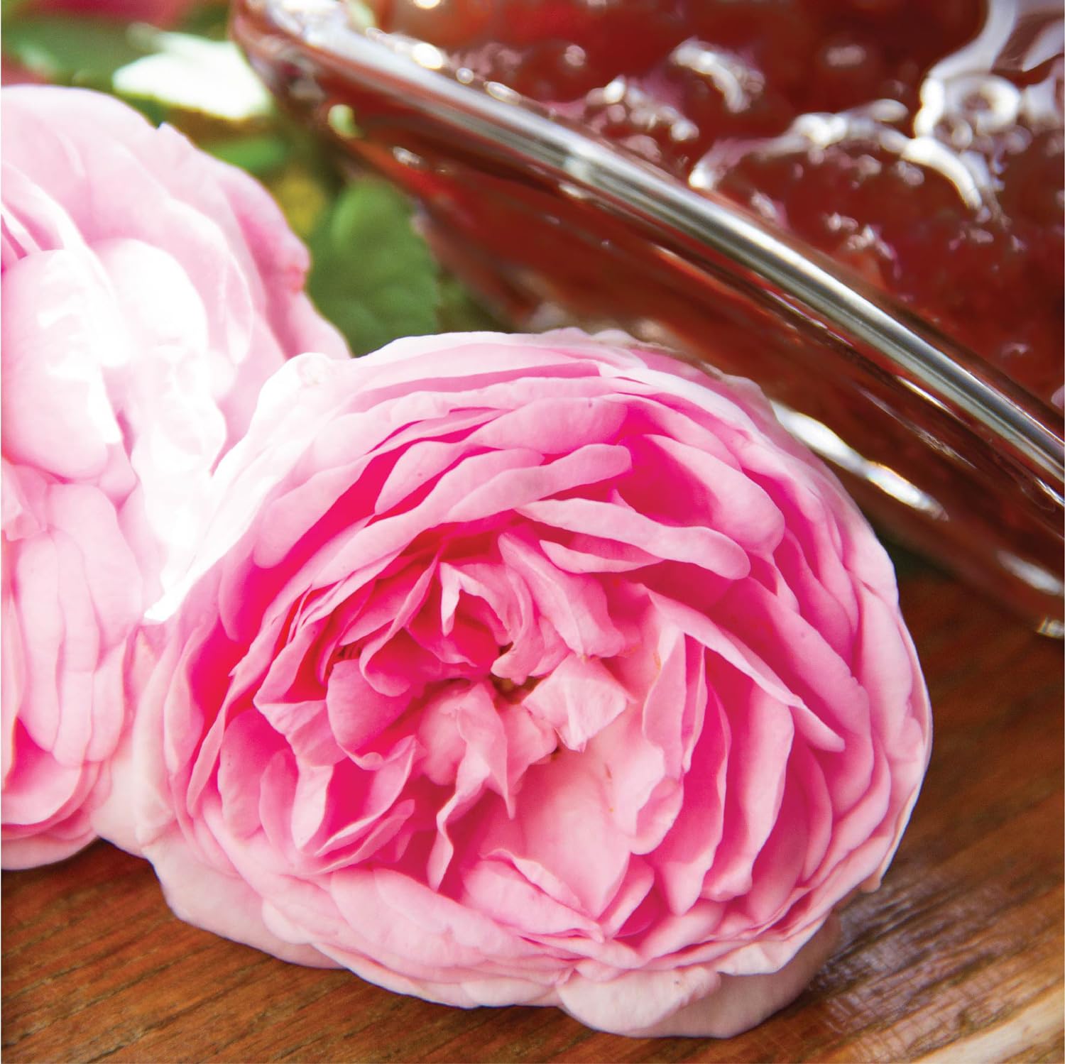 BiBi Rose Jam, (مربای گل محمدی بی‌بی) - Sweet Floral Spread, Gourmet Rose Flavor, Large Jar, مربا, jam, 350g (12.3 Oz) image 5