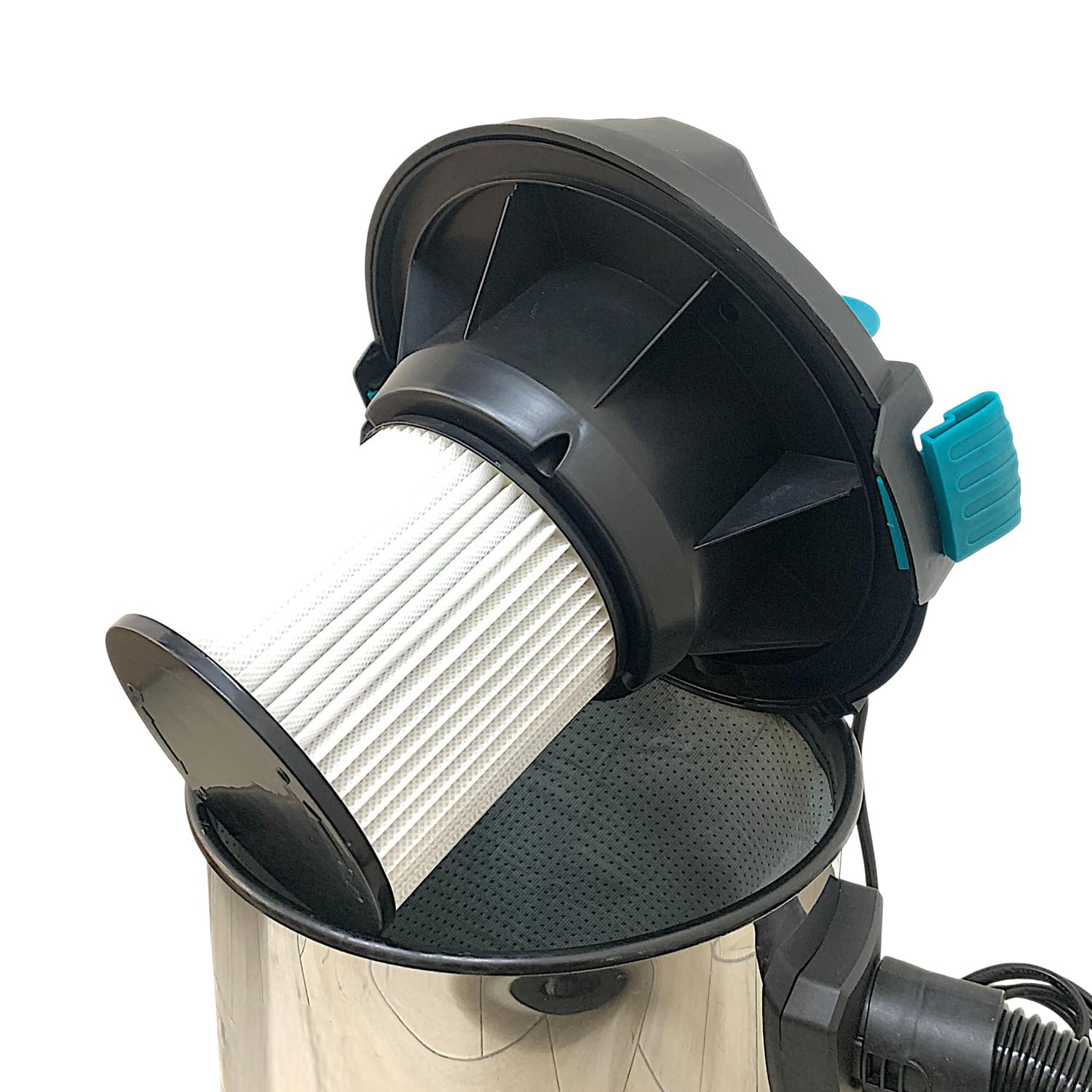 GrecoShop Bidone Aspiratutto Solidi e Liquidi 20L 1000W Aspirapolvere Multifunzione con Funzione Soffiante, Fusto Capiente, Ideale per Casa, Garage, Officina e Auto