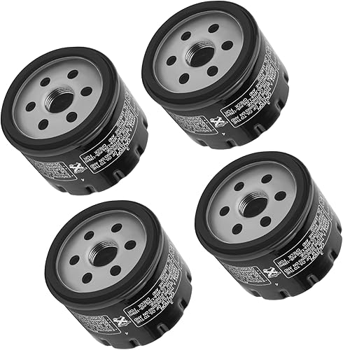 Miniatura 7 de AHL 184 Filtro de aceite para Piaggio X9 EVOLUTION 500 2003-2010Piaggio X-EVO 400 2007-2010 2012 2013Piaggio 830239 82658R 82883R 82960RPeugeot 755