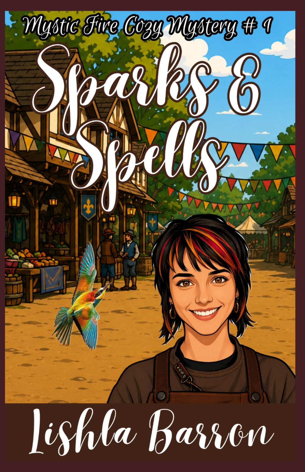 Sparks & Spells: Mystic Fire Cozy Mystery, Book 1