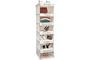 Days of the Week Kids Closet Organizer