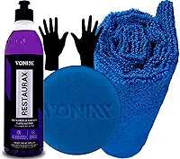 Kit Restaurax Restaurador Renovador Revitalizador de Plasticos e Borrachas + Aplicador