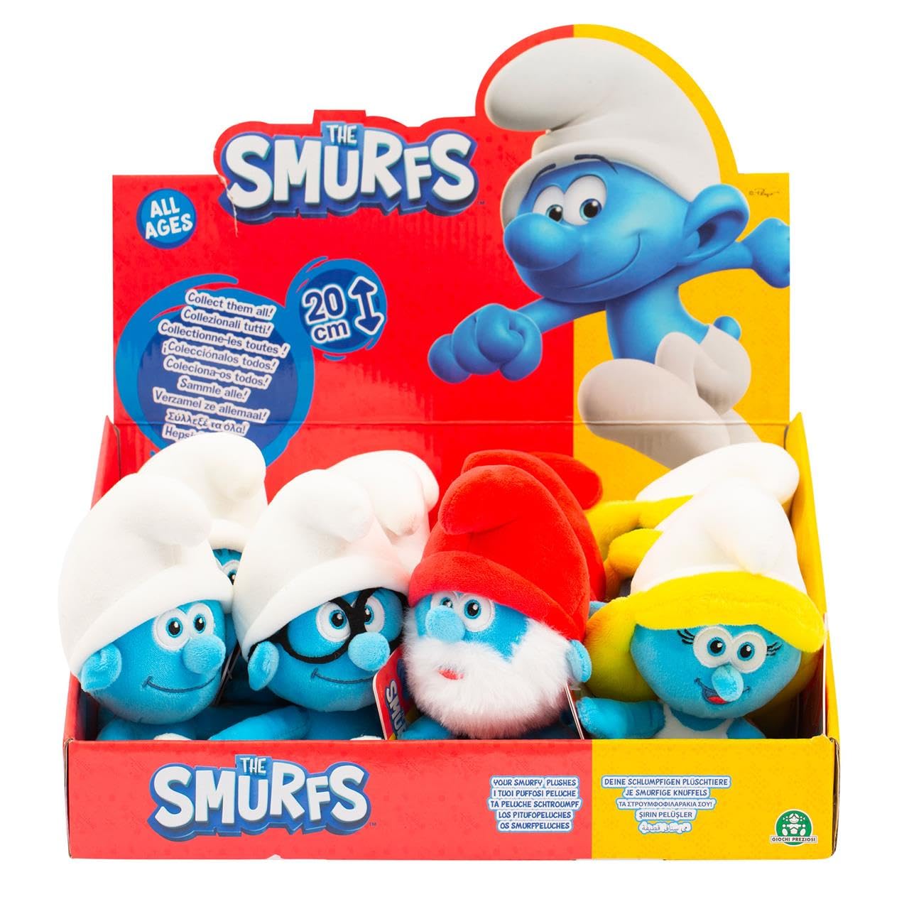 Smurfs Plush 20cm Assorted, Each Sold Seprately