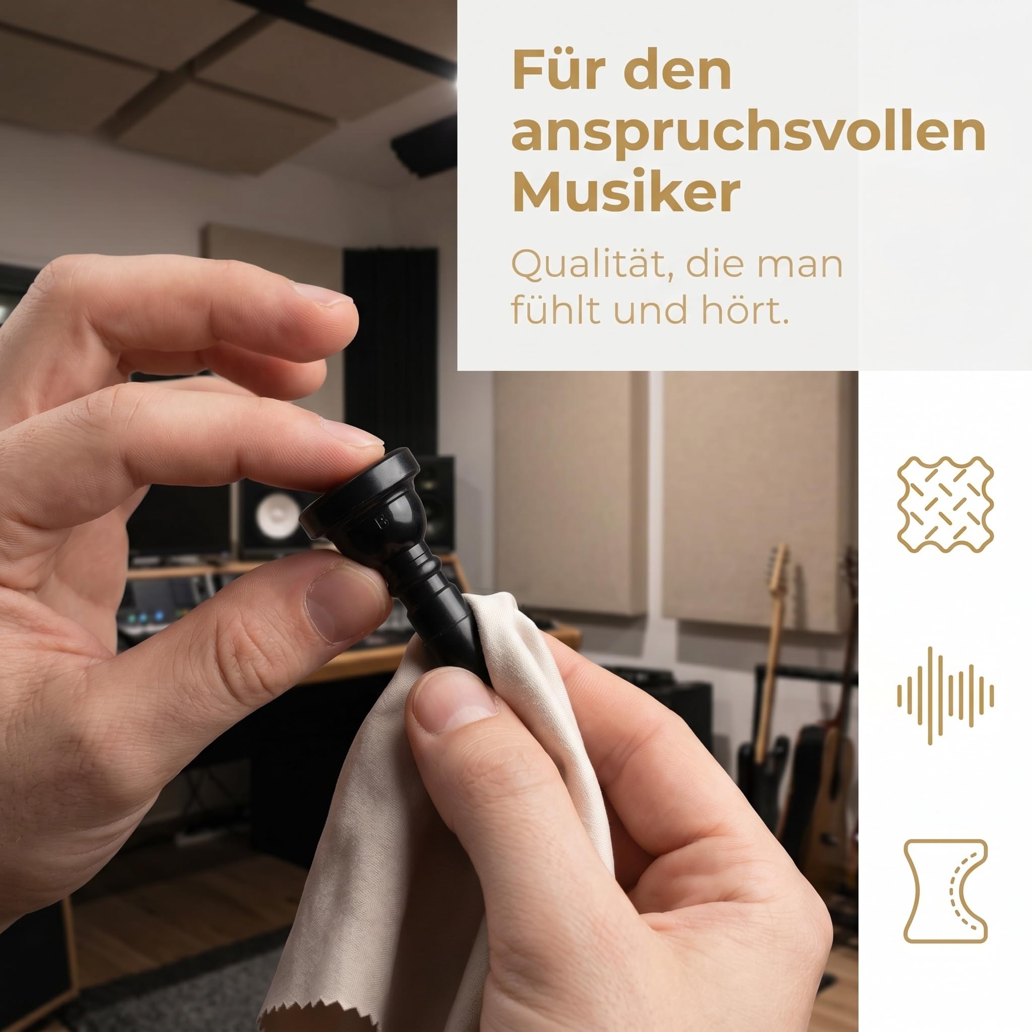 10Pcs Mundstück Trompete Plastik, Mundstücke für Blechblasinstrumente Langlebig, Trompetenmund Krafttrainer Ansatz Trainer, ABS Trompetenmund für Trompete Blechblasinstrument Zubehörteile