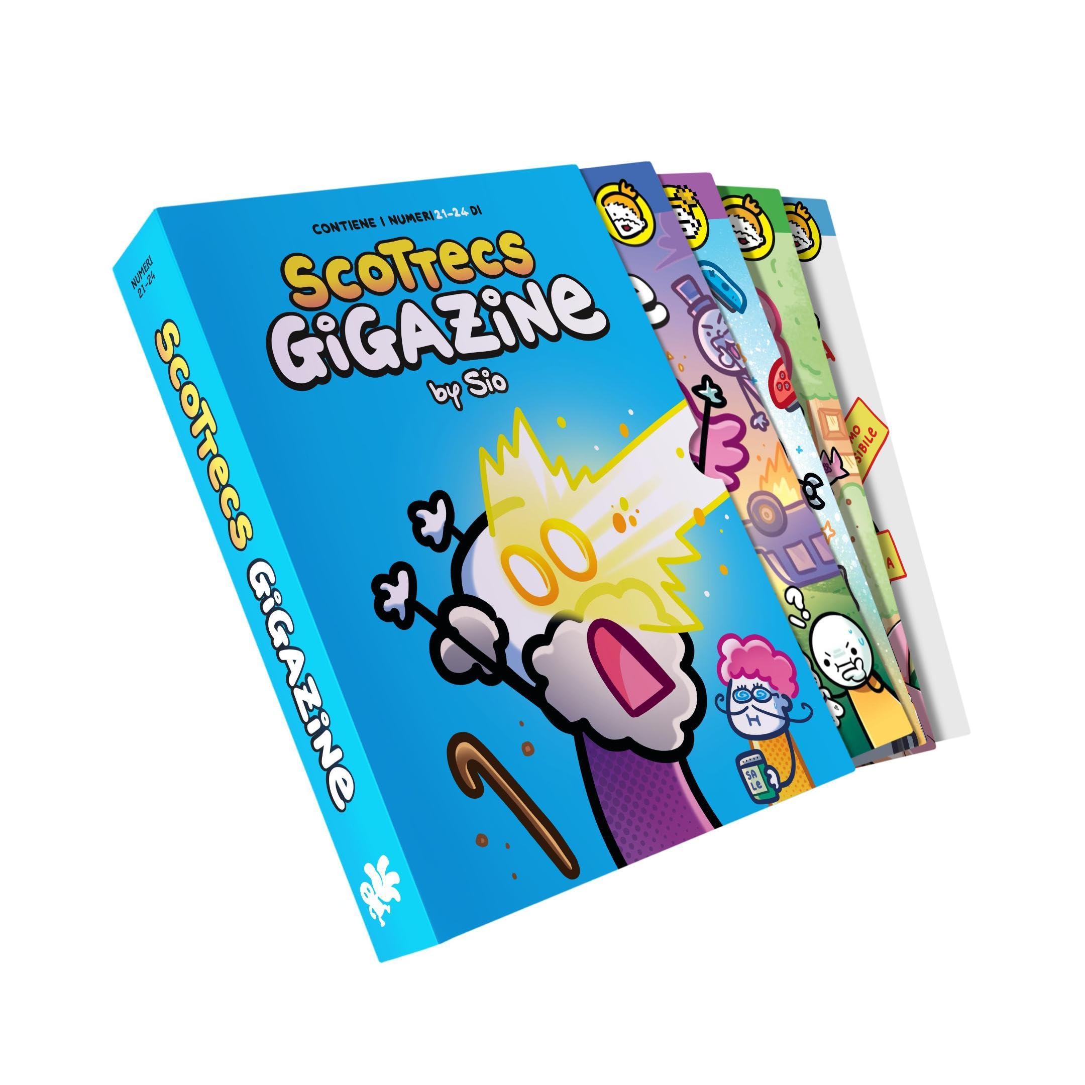 Scottecs Gigazine. Cofanetto 6 (Vol. 21-24)