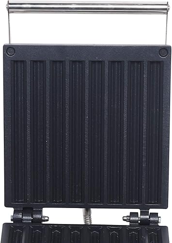 Miniatura 8 de Prensa de panini para sándwich comercial de 110 V 1500 W, máquina de gofres eléctrica comercial antiadherente, waflera eléctrica para interiores con