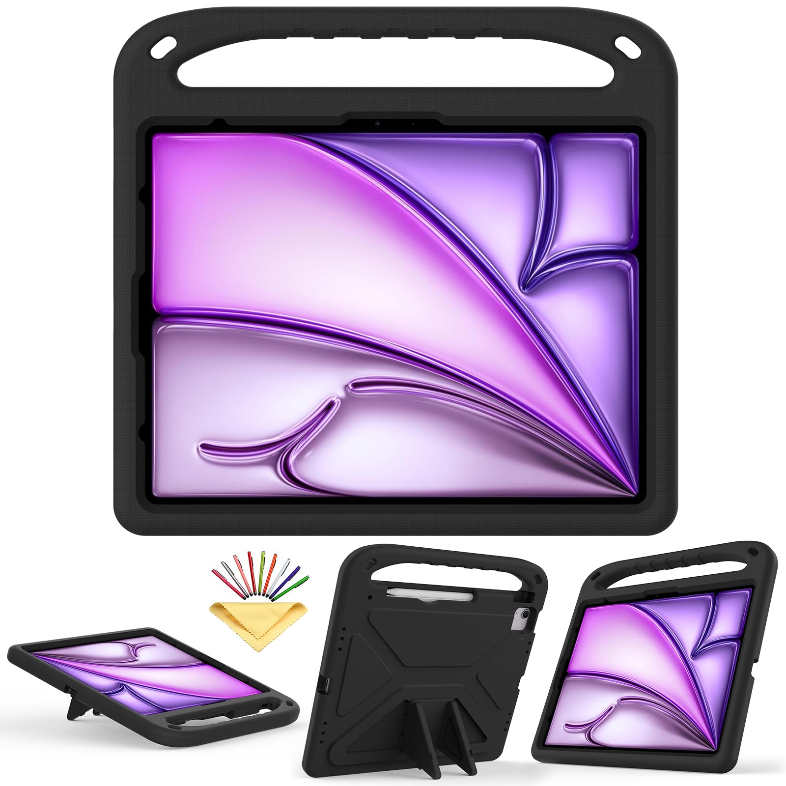 UUcovers Kids Case for iPad Air 13 inch M4/M3/M2 (2026/2025/2024) & iPad Pro 13 inch M5/M4 (2025/2024) & iPad Pro 12.9 inch Case 6th/5th/4th/3rd