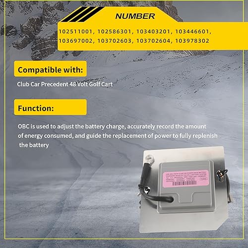 Miniatura 5 de 102511001 Carrito de golf a bordo de computadora 48V compatible con Club Car Precedent 2004-2015 Reemplazar # 103403201 102586301