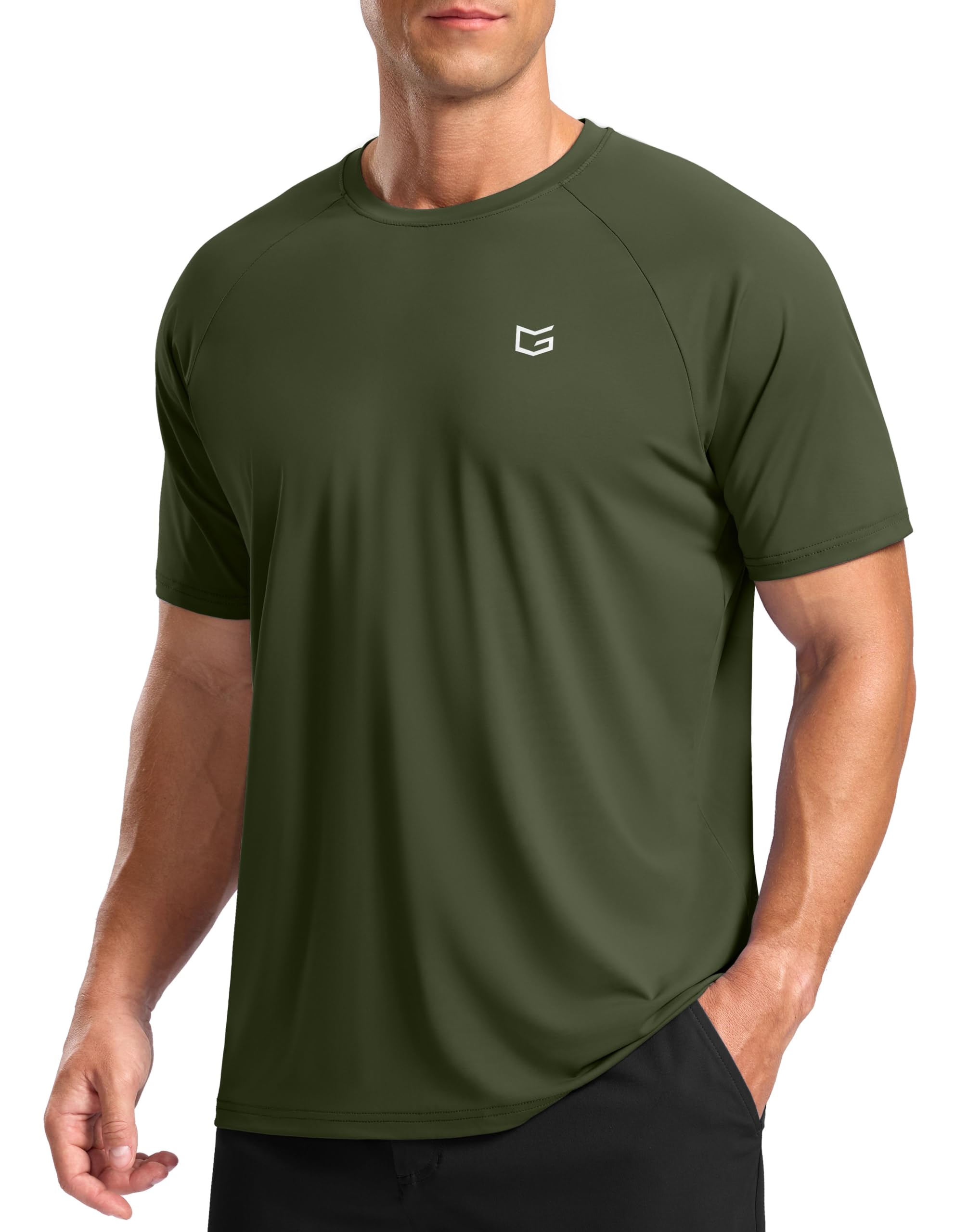 Men's Athletic Workout T-Shirts Moisture Wicking Running Shirts