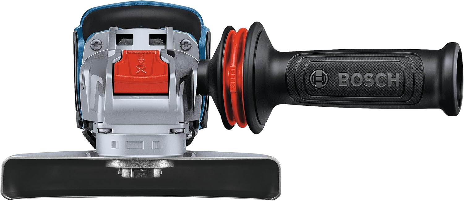Bosch GWX18V-13PB14 PROFACTOR™ 18V X-LOCK 5 – 6 In. Angle Grinder with No Lock-On Paddle Switch and (1) CORE18V® 8 Ah High Power Battery