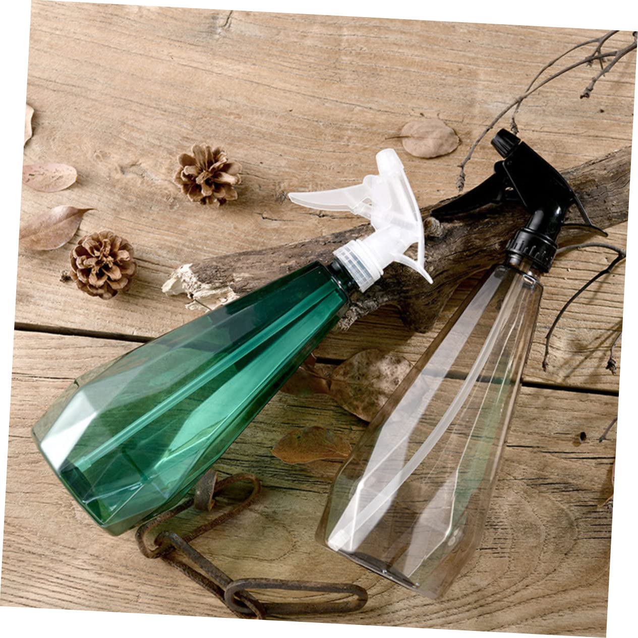 2 Ensembles Pulvérisateur Aluminium Petit Usine Vaporisateur L'arrosage Peut À L'intérieur Arrosoir De Jardin Pot À Arrosage Portable Plastique Vert Couleur Aléatoire 2 Pièces * 2
