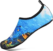 VIFUUR Water Sports Shoes Barefoot Quick-Dry Aqua Yoga Socks Slip-on for Men Women Kids - coolthings.us
