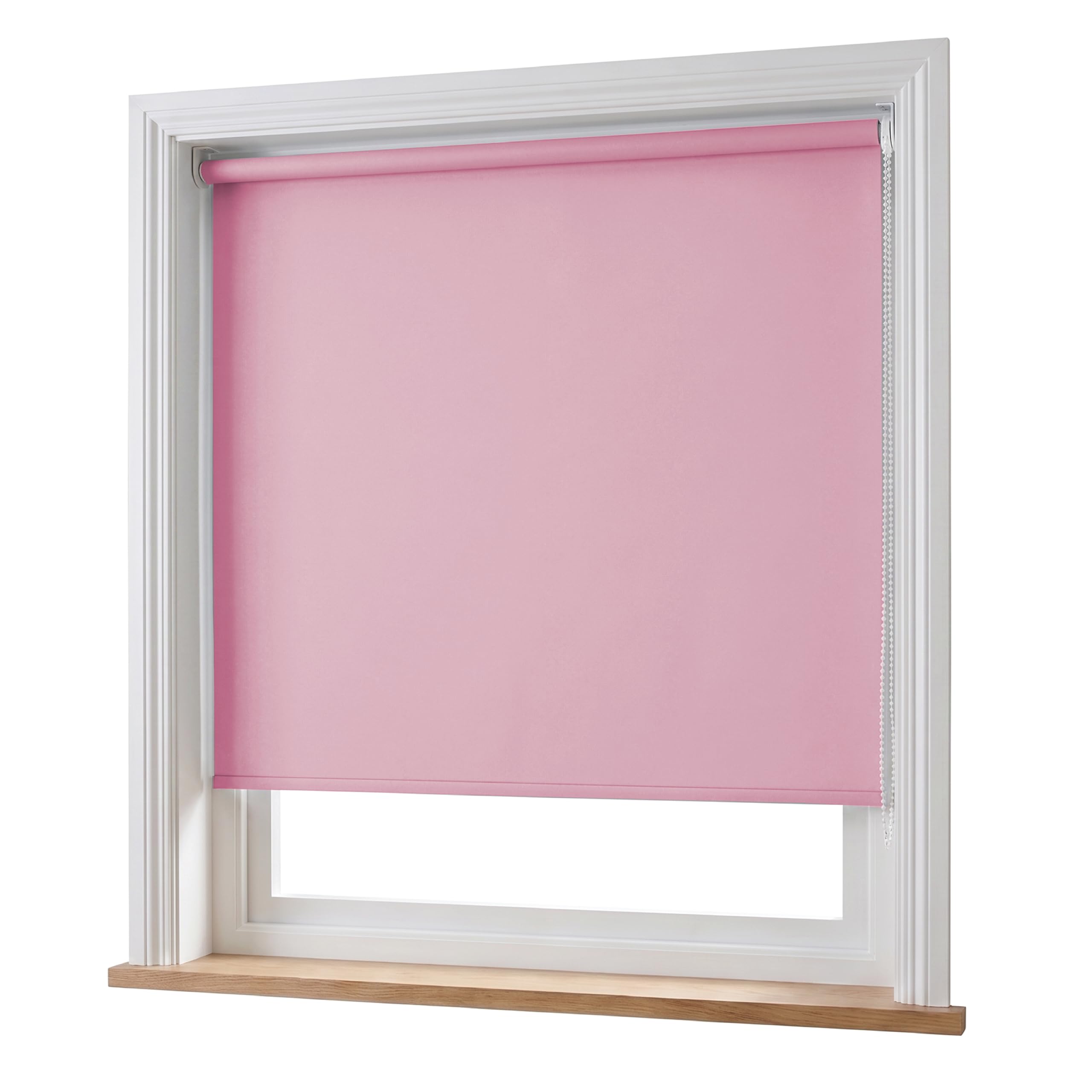 Home In Style 4U Roller Blinds Pink (45cm Wide x 210cm Long)
