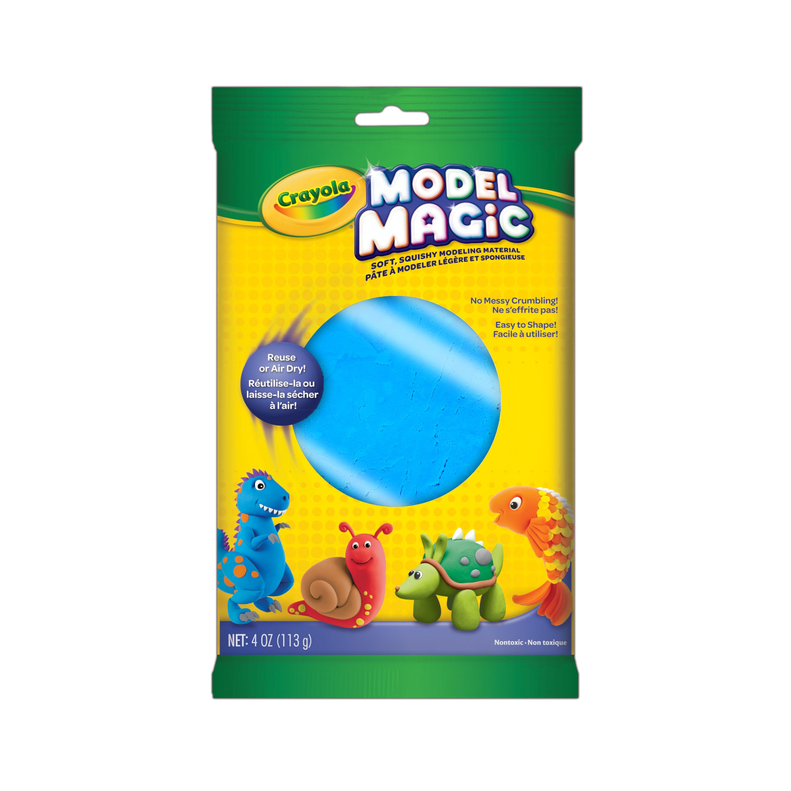 Crayola Modeling Model Magic , Blue ,4 ounces ,57-4442