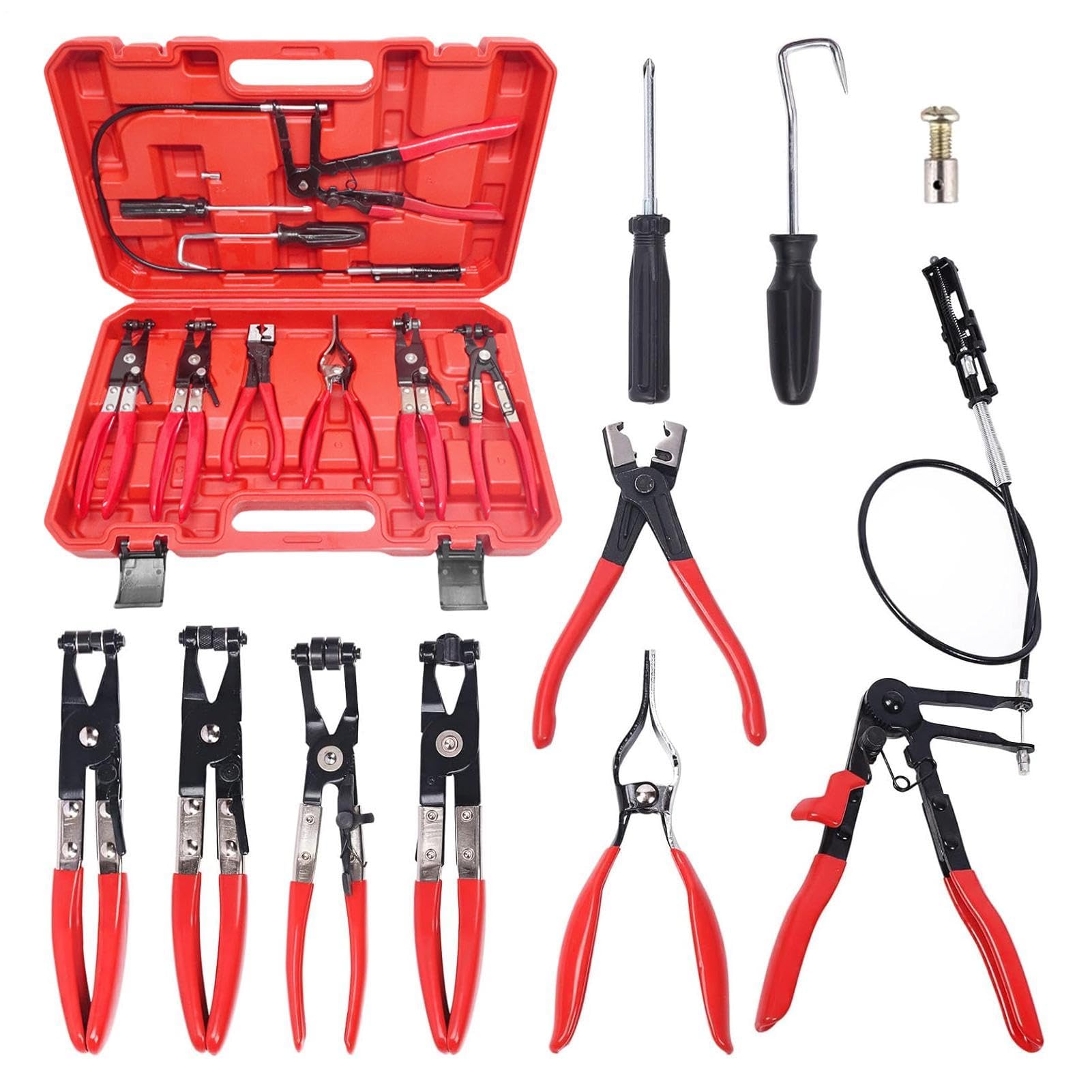 Kit Pinces Pour Collier De Serrage 9 clés de déconnexion électrique