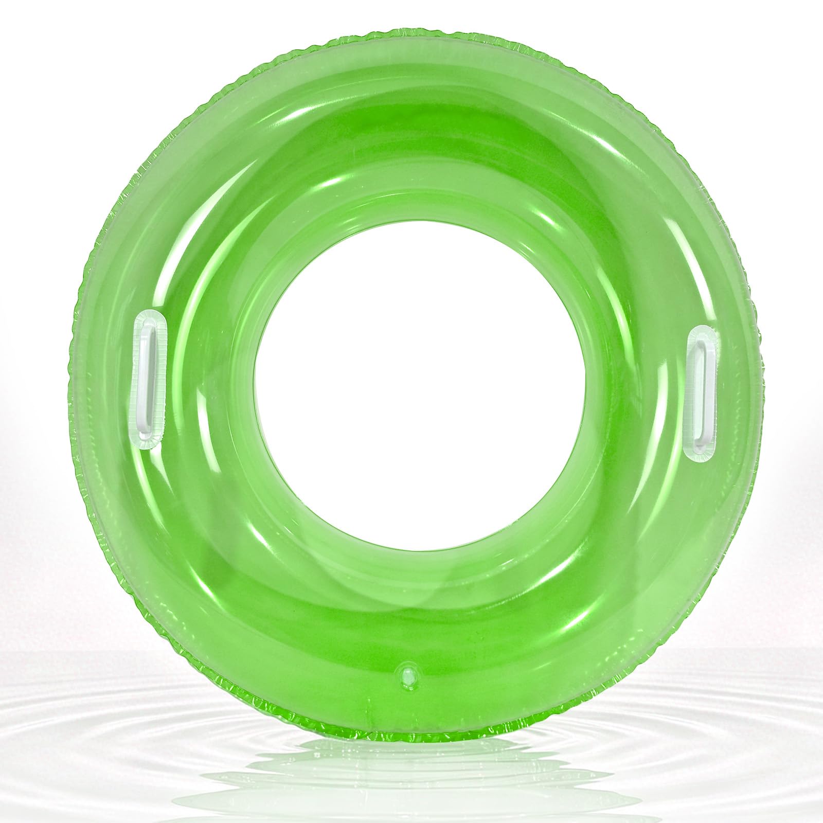 Green Swimming Ring Inflatable Rubber Rings for Adults,120cm Giant Inflatable Pool Ring Floaties Swim Rings Water Float Inflatables Pool Float for Teenager Men Women Kids 14+ Beach Summer Water Party