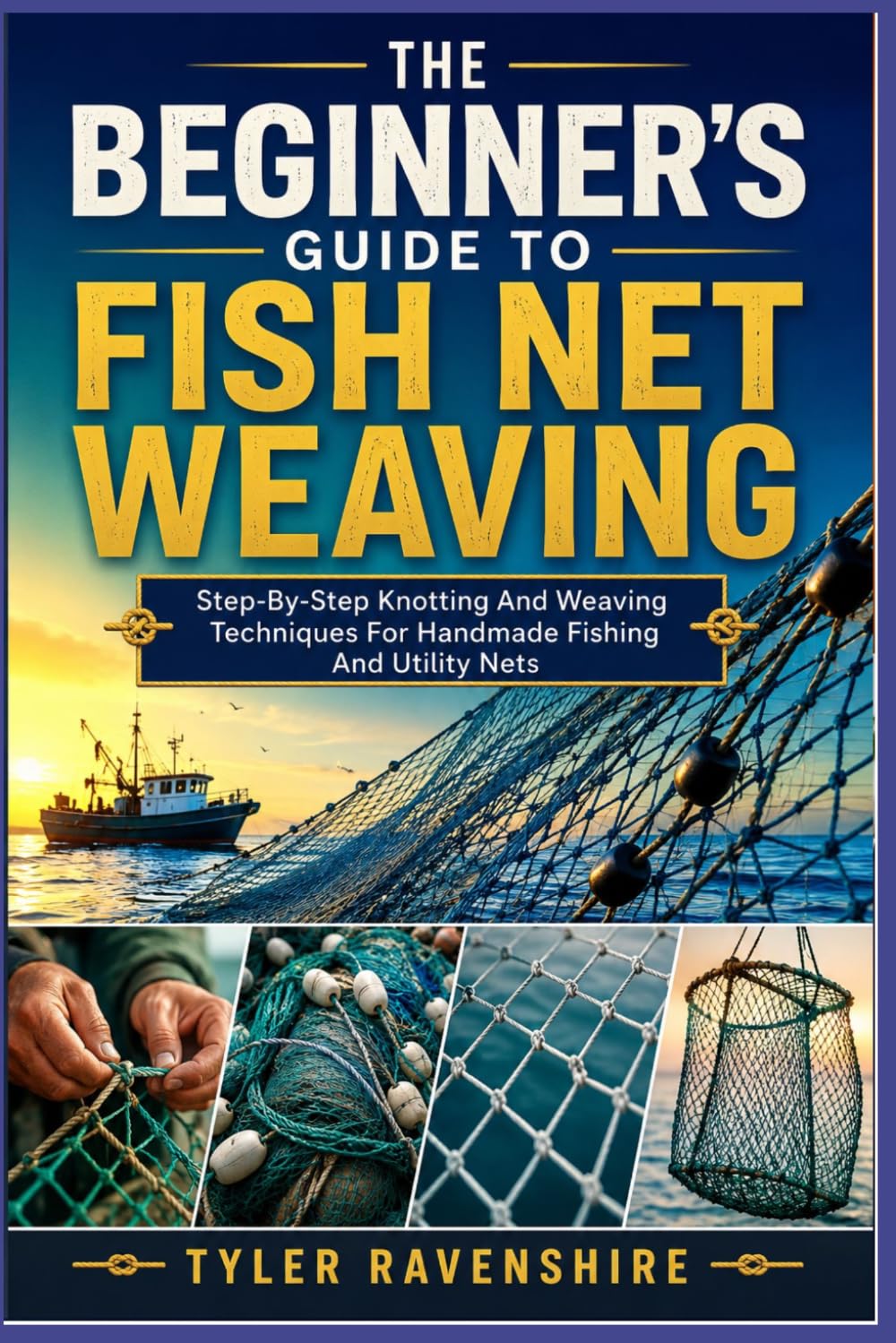 THE BEGINNER’S GUIDE TO FISH NET WEAVING: Step-By-Step Knotting And Weaving Techniques For Handmade Fishing And Utility Nets