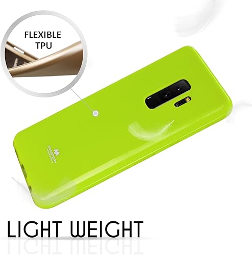 Miniatura 8 de GOOSPERY Funda transparente para Samsung Galaxy S9 Plus (2018) Funda delgada de goma TPU (transparente)