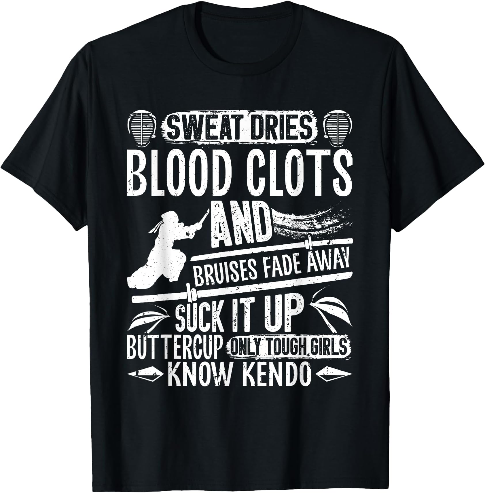 Kendo Sinobi Japanese Martial Arts Training Samurai Kendo T-Shirt