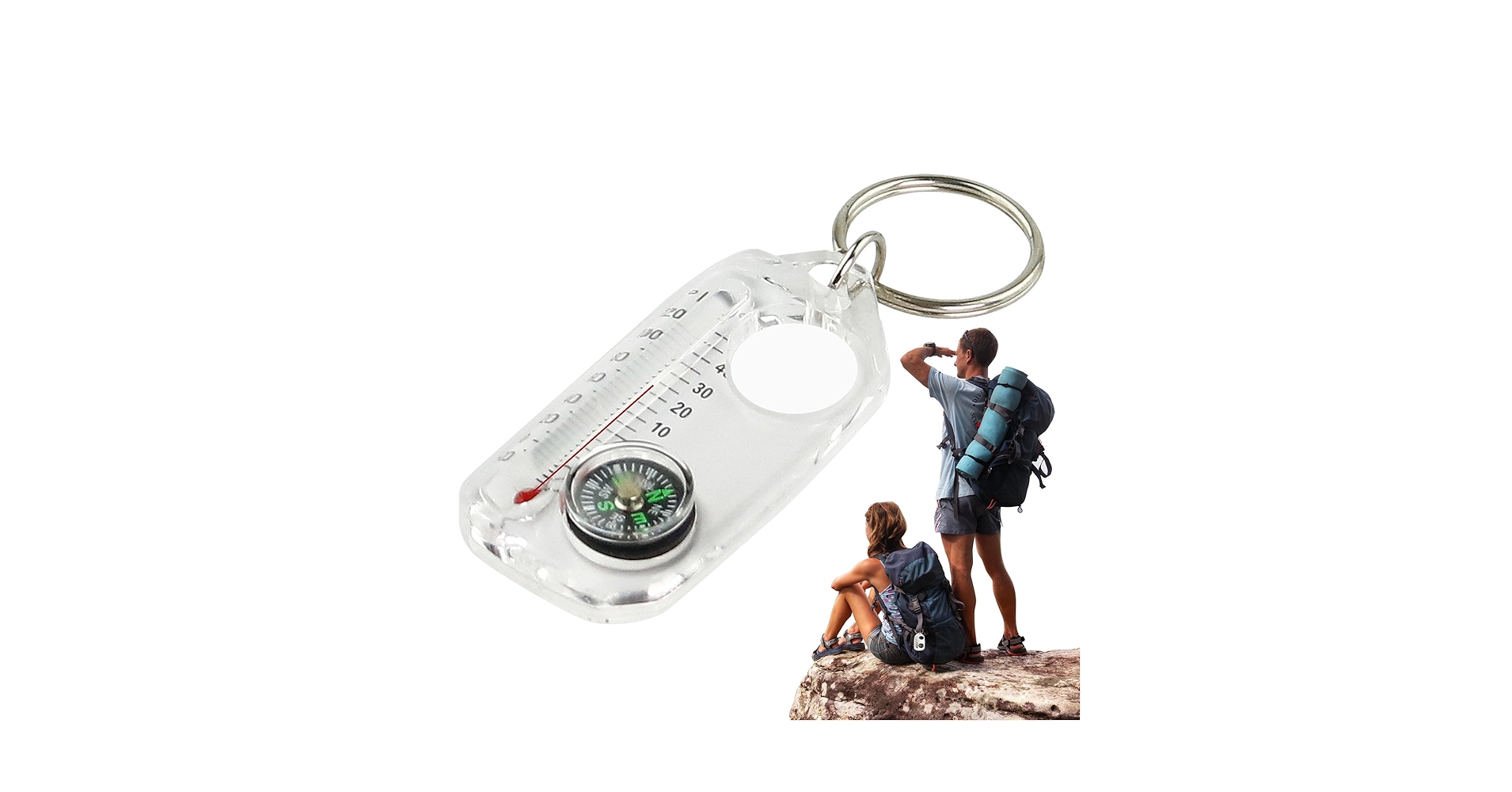 Eddie Bauer 温度計 コンパス　キーホルダー Amazon.co.jp: コンパス温度計 方位磁石 コンパス コンパス