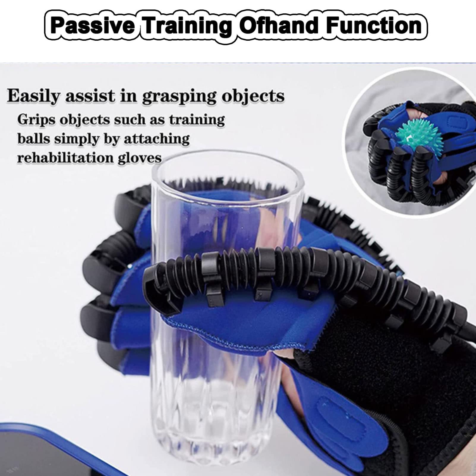 Rehabilitación Glove del Robot, función y función de la Mano Rehabilitación Equipo de recuperación de Manos de autodenomisión para Artritis Hemiplejia Hemiplejia Minimización de espasticidad