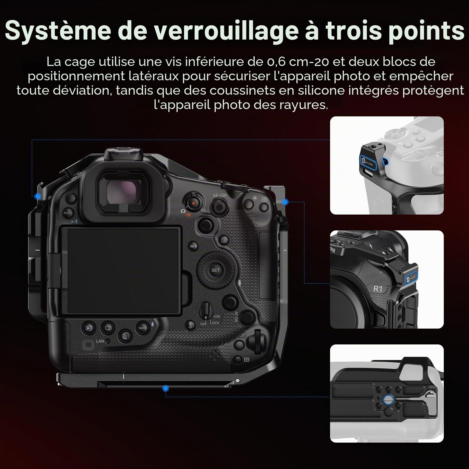 SMALLRIG Cage pour Canon R1-5413