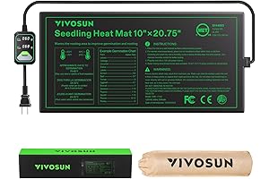 VIVOSUN 10x20 Hydroponic Seedling Heat Mat