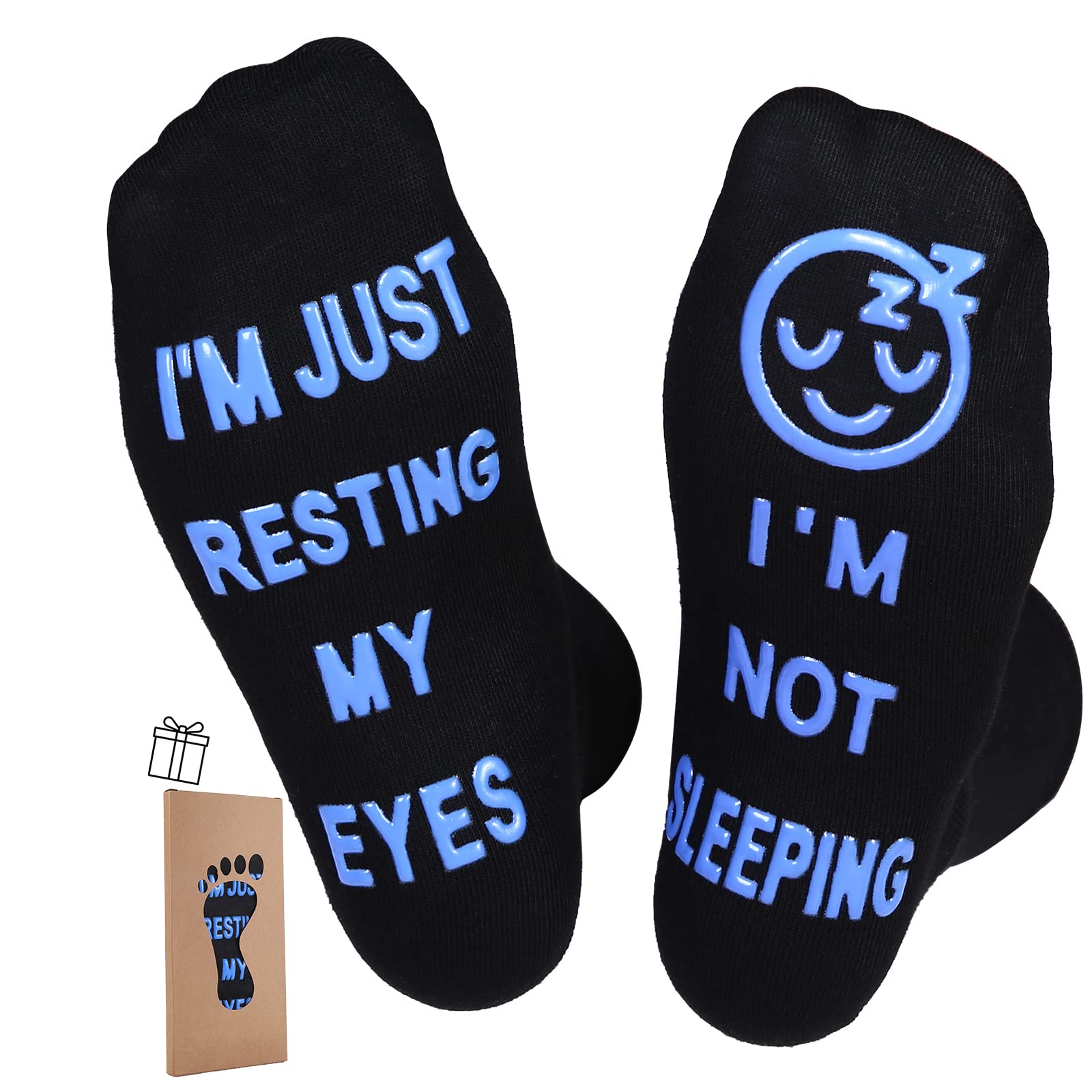 ZXGXLAW Im Not Sleeping Dad Socks,Birthday Gifts for Men,Stocking Stuffer